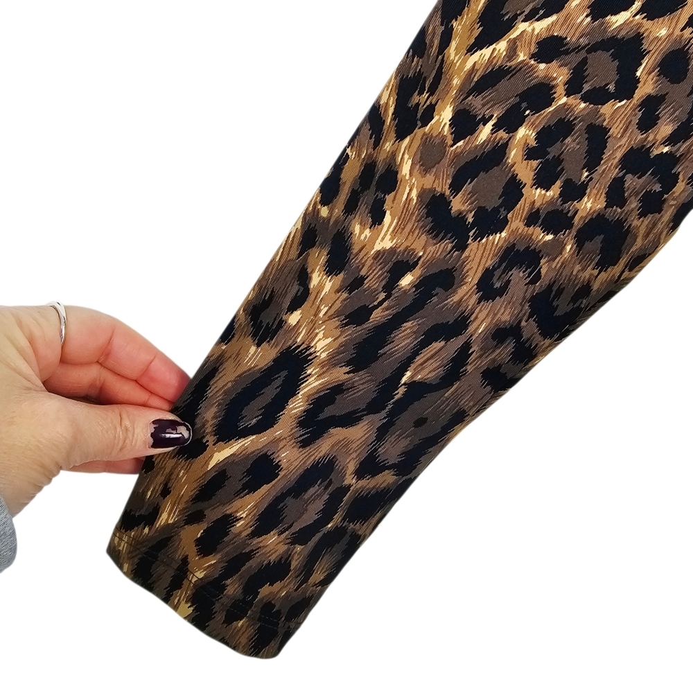 J. McLaughlin Leopard Print Catalina Cloth Dress XS - Picture 4 of 7